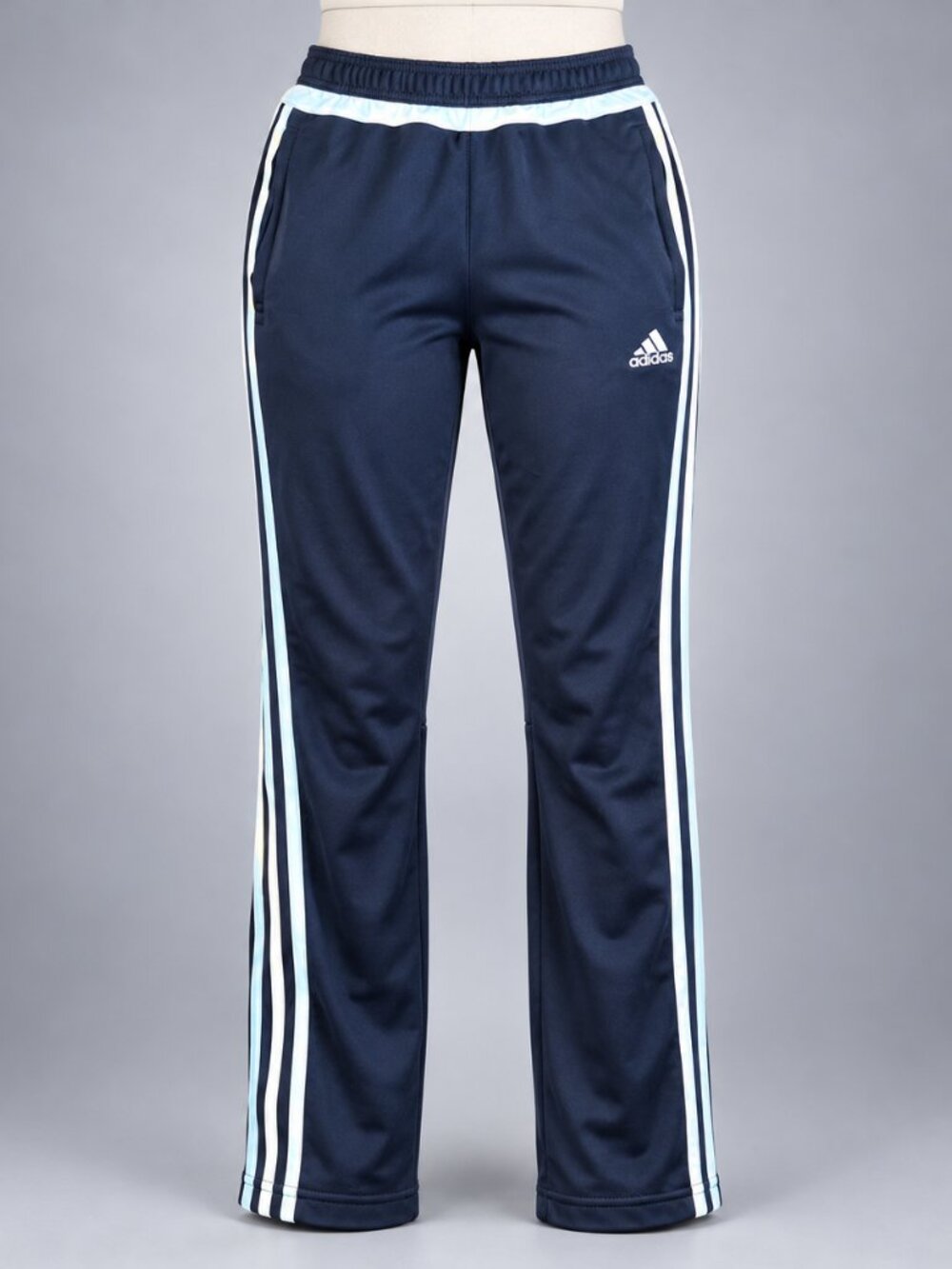 adidas Pants Tiro 11 Climacool S Black Striped Embroidered Elastic Waist